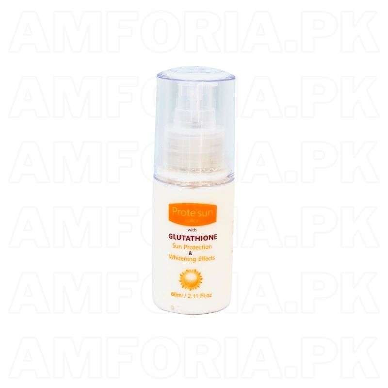 Prote sun Lotion with Glutathione 60ml  Amforia.pk