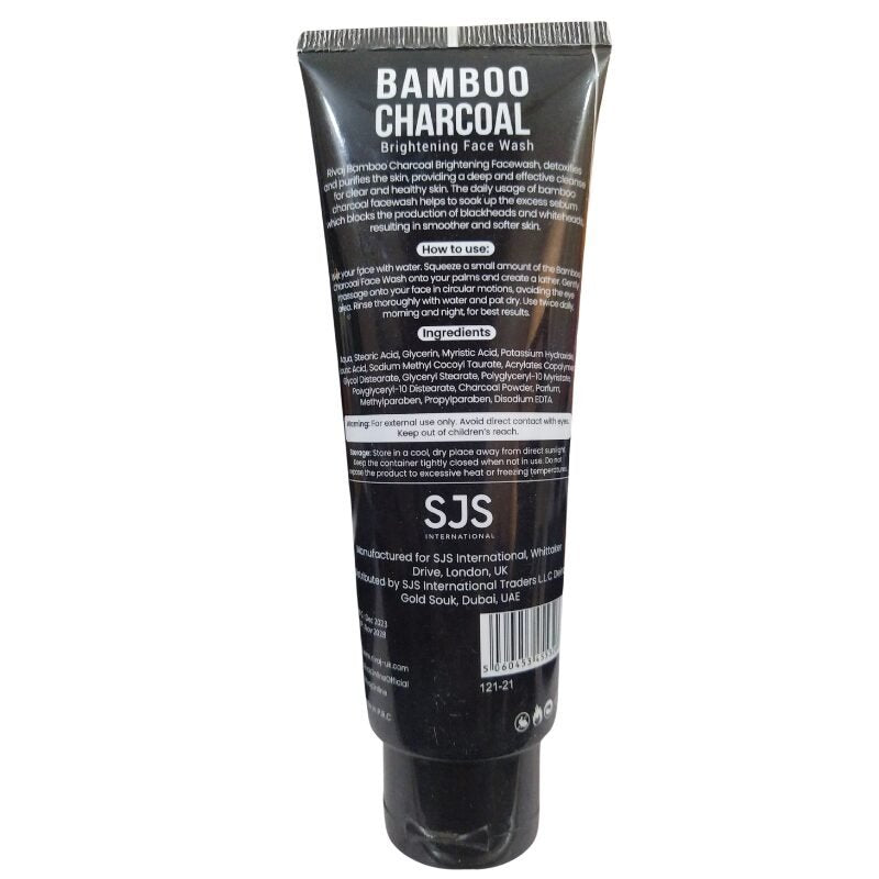 Rivaj Whitening Face Wash Bamboo Charcoal