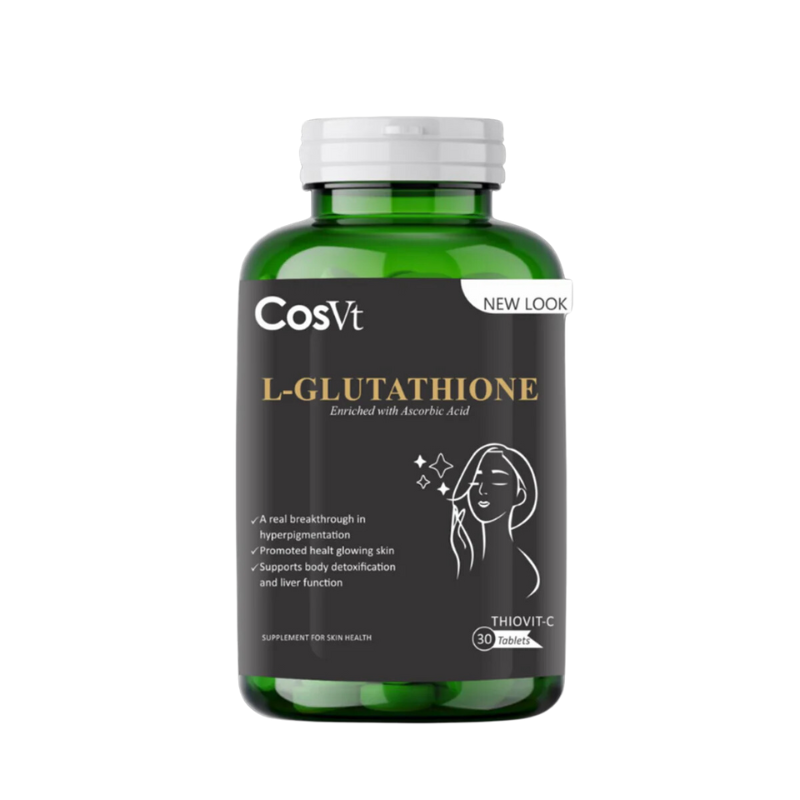 L-Glutathione by CosVt's 30 Capsules – Amforia.pk