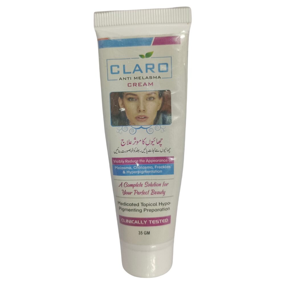 Claro Anti Melasma Cream
