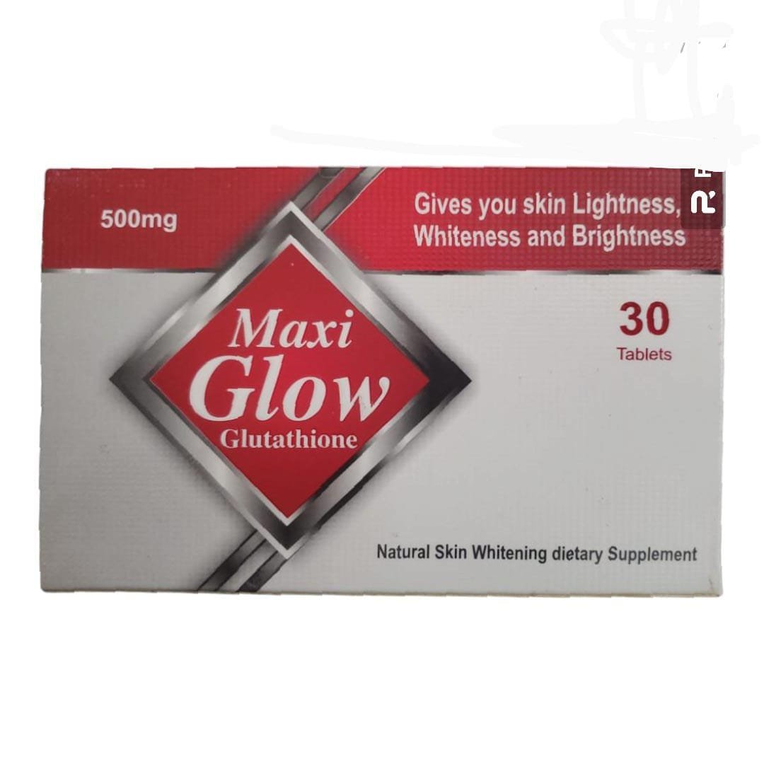 Maxi Glow Glutathione 30 tablet for whitness and fairness  Amforia.pk