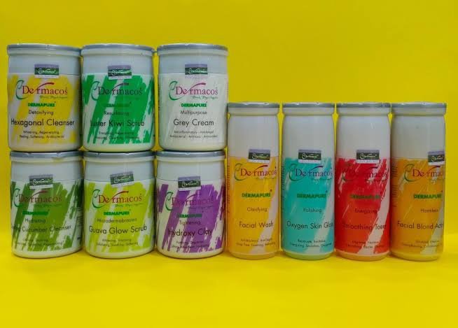 Dermacoss Complete Facial Kit 10 Piece Set