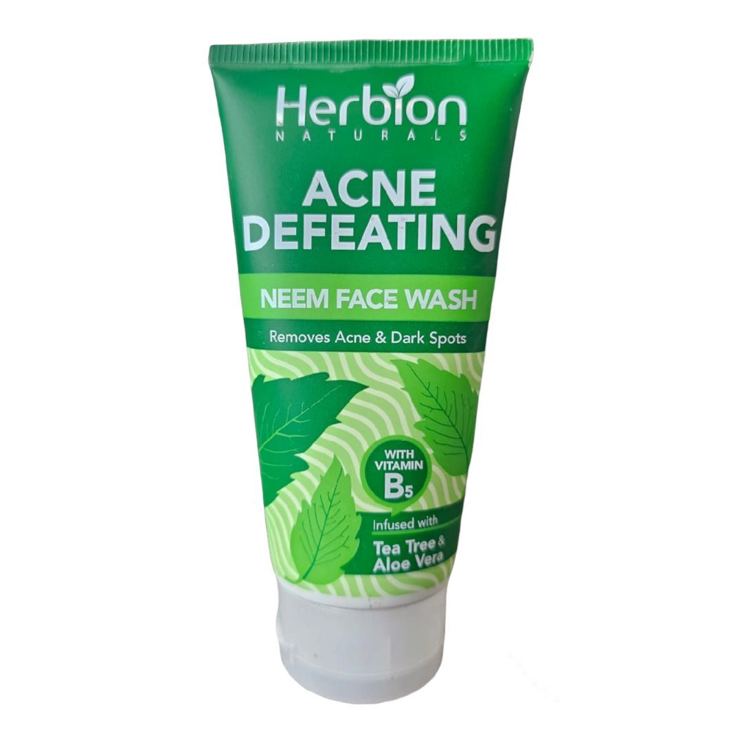Herbion Acne Defeating Neem Face Wash 100ml