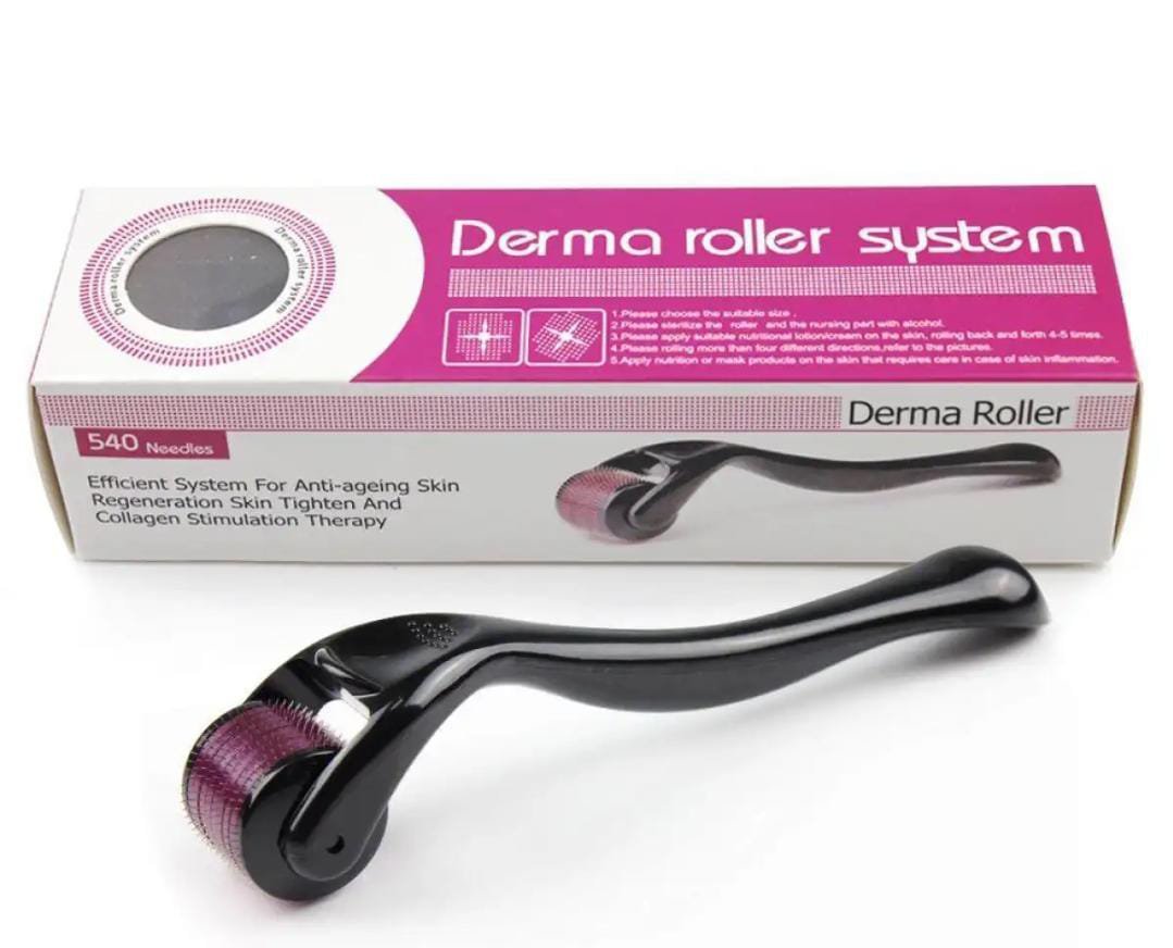 Derma Roller 0.5mm Micro Needle for Skin Care, Hair Growth, Acne Scars & Anti-Aging