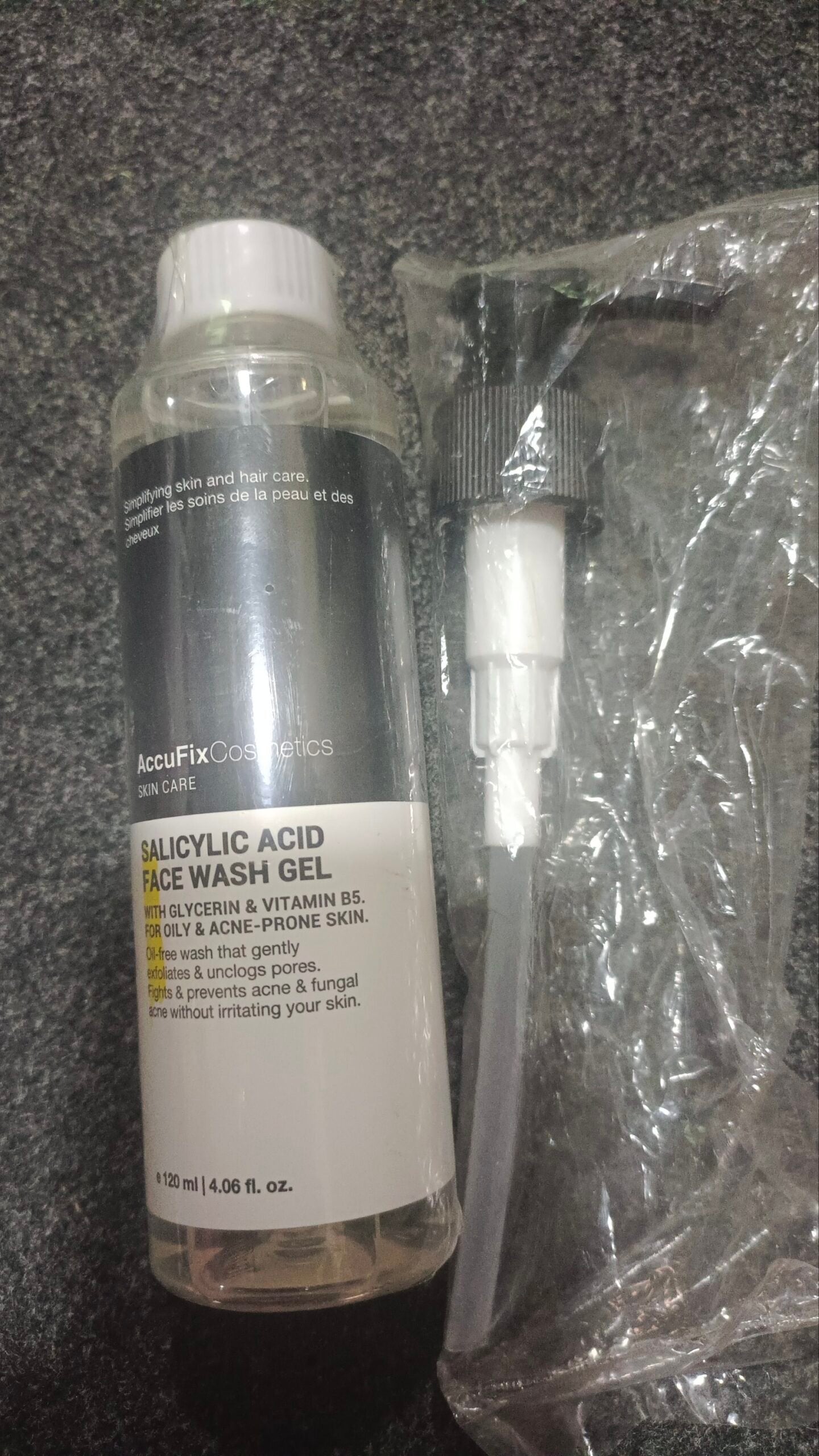 Accufix sylicylic acid facewash gel