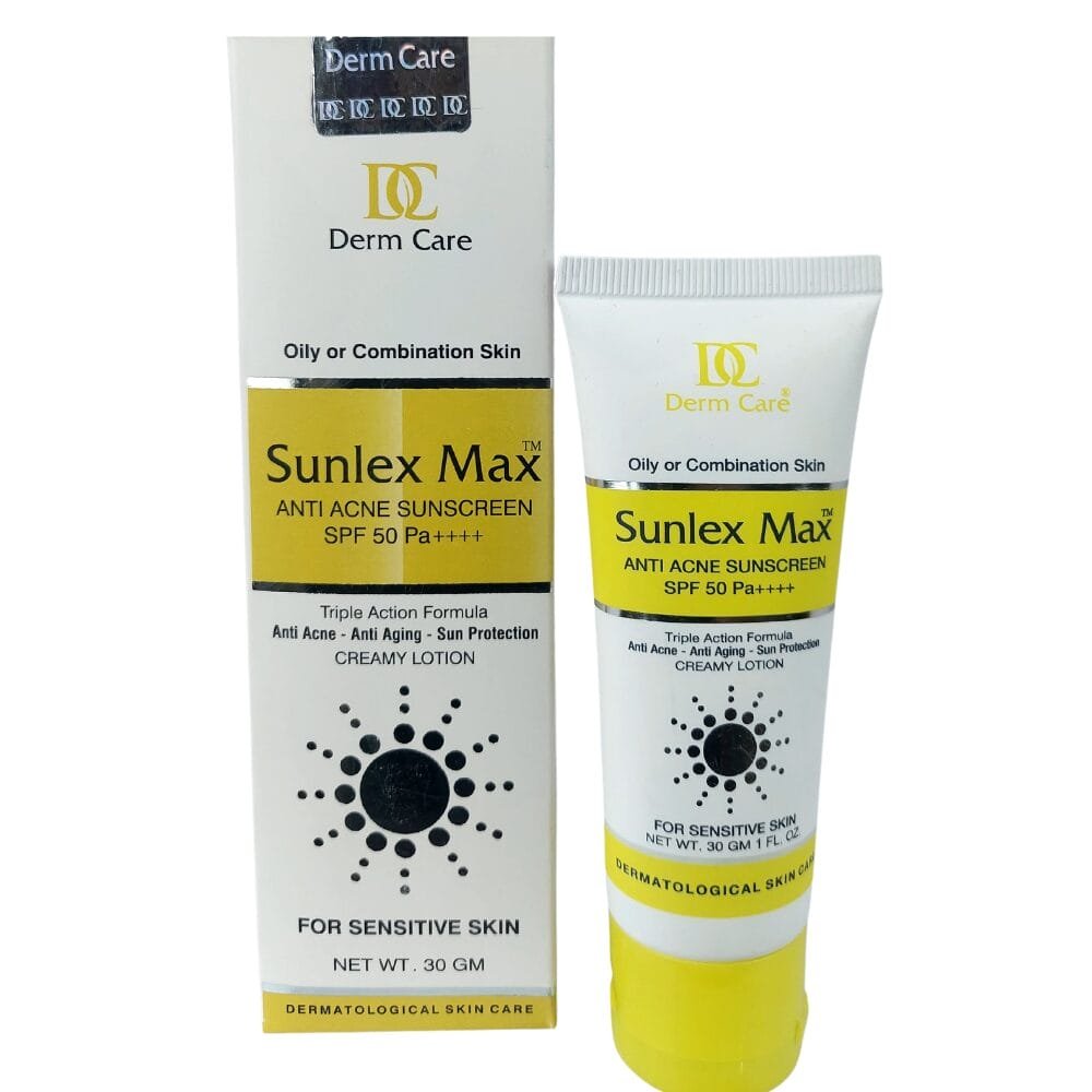 Sunlex Max Anti Acne Sun Protection Creamy Lotion