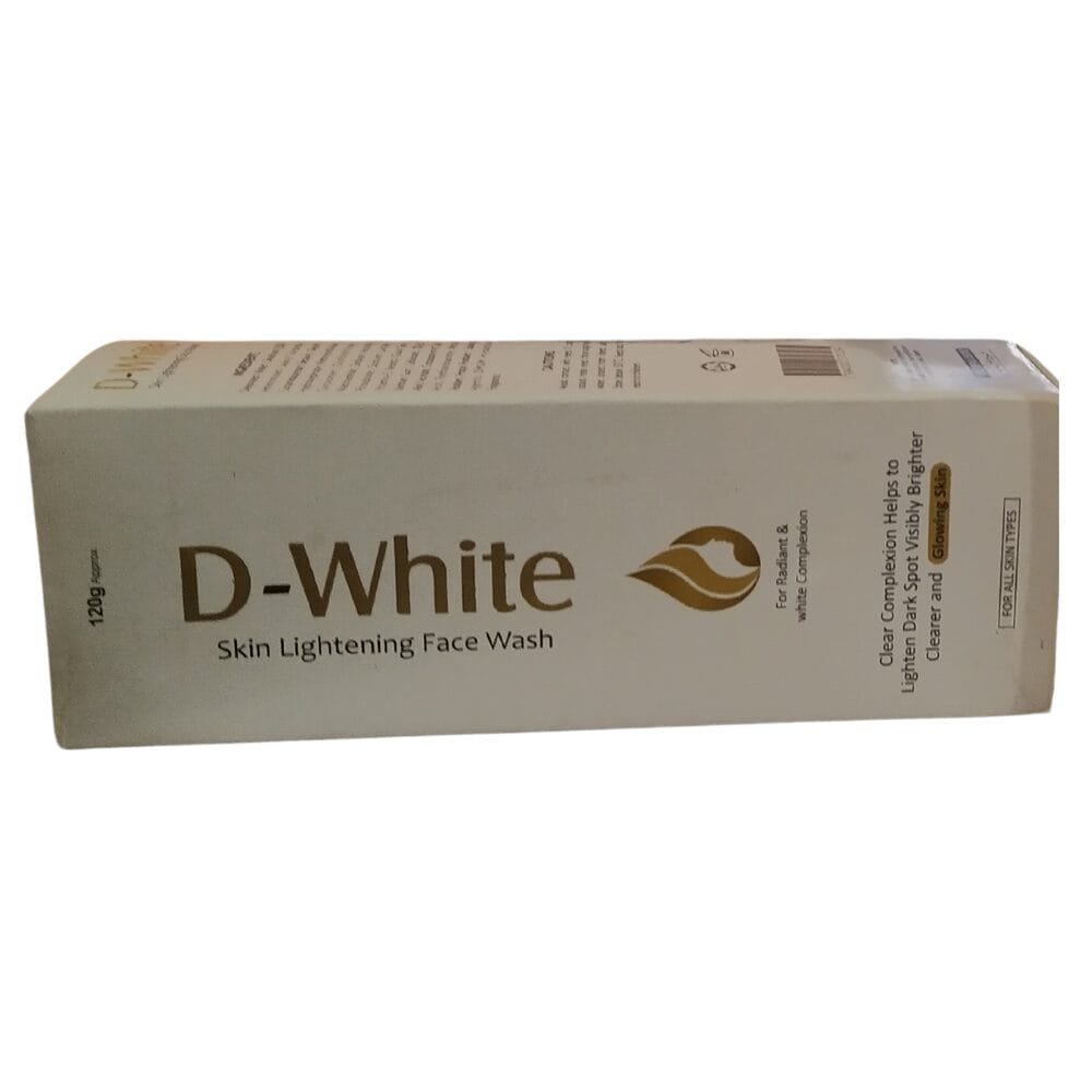 D-White Skin Lightening Face Wash