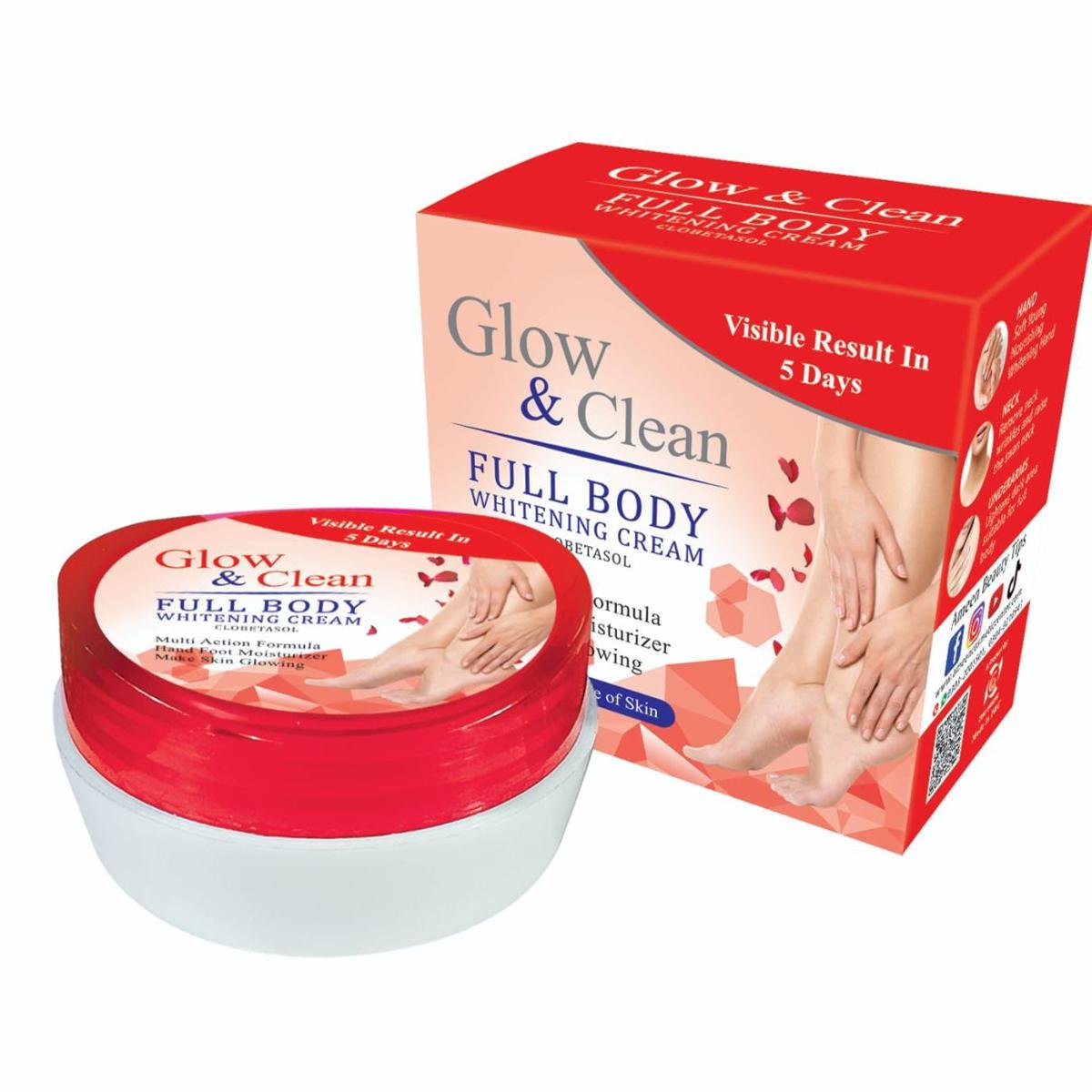 Glow & Clean Full Body Whitening Cream