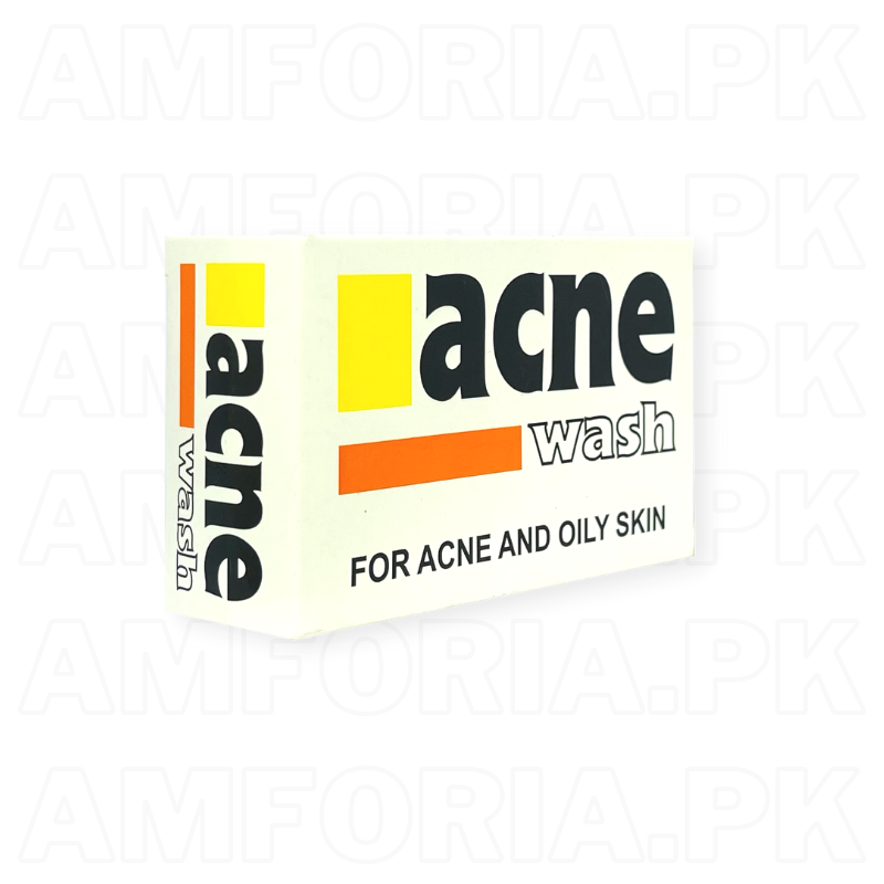 Acne Wash Soap 90gm-Amforia.pk