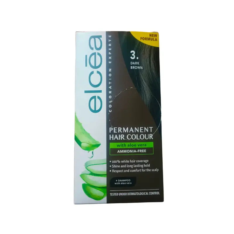 Elcea Permanent Hair Colour Dark Brown