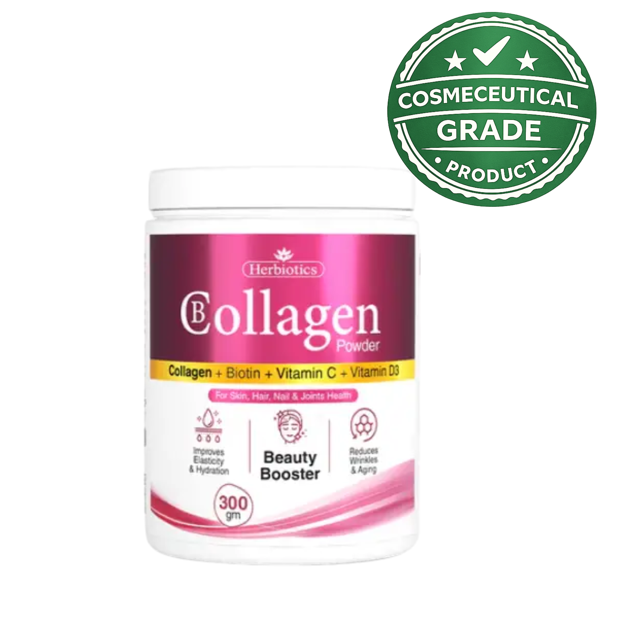 Herbiotics Collagen Powder 300g for skin hair joints
