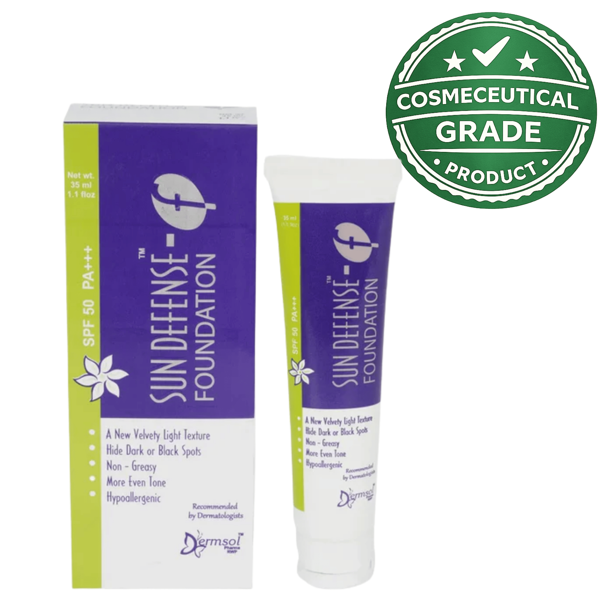 SunDefense-O SPF 50 PA+++ oil free foundation