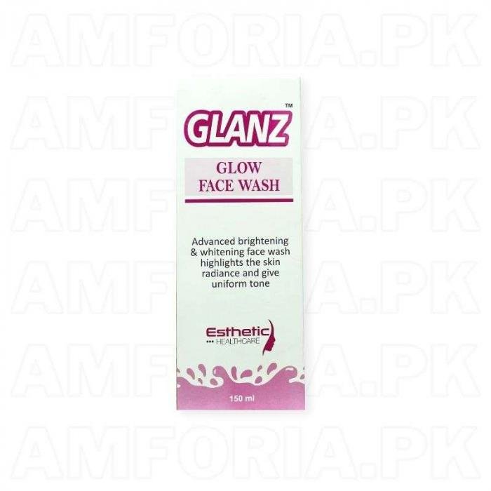 Glanz Glow Face Wash 150ml-Amforia.pk