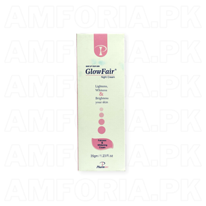 GlowFair Night Cream Lighten 35gm-Amforia.pk