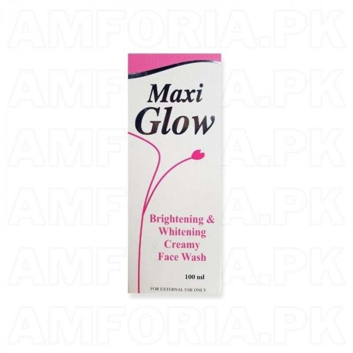 Maxi Glow Brightening Whitening Creamy Face Wash 100ml
