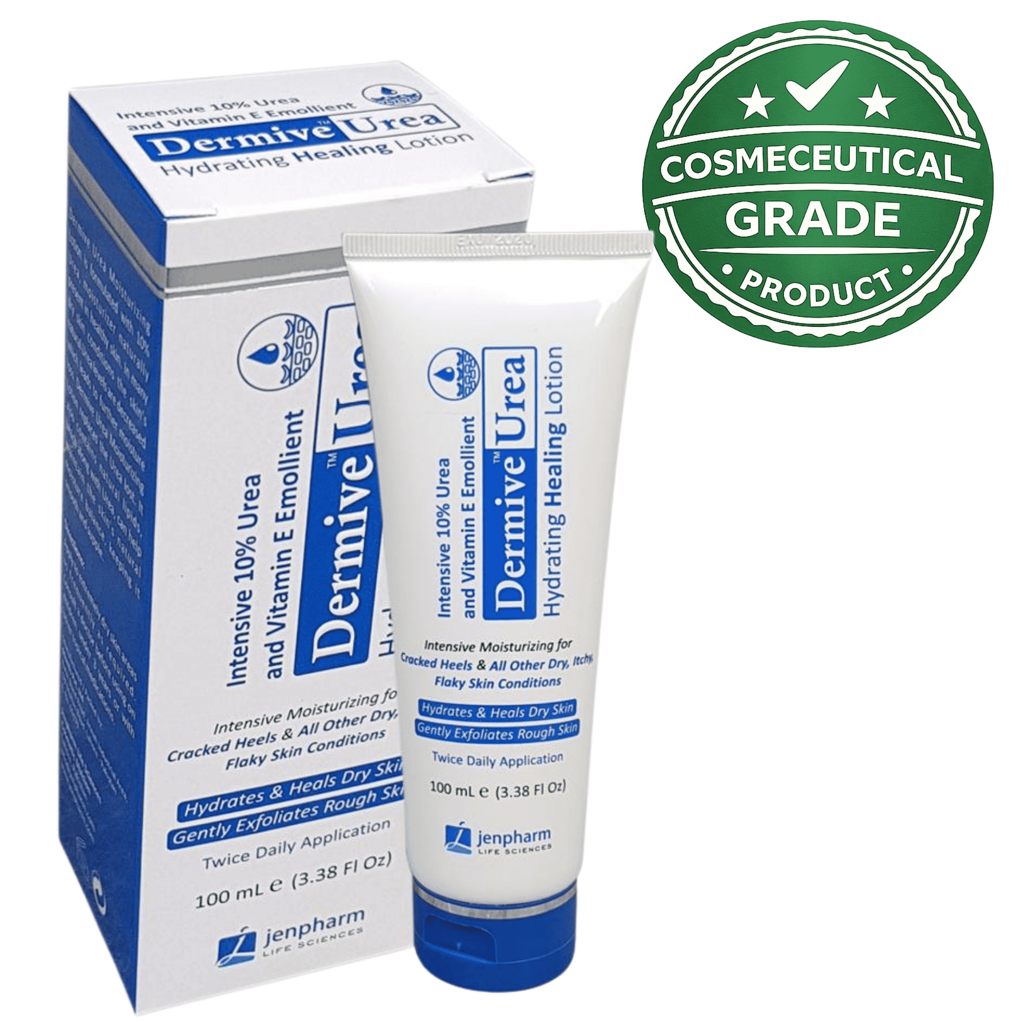 Dermive Urea Hydrating Lotion for dry rough skin