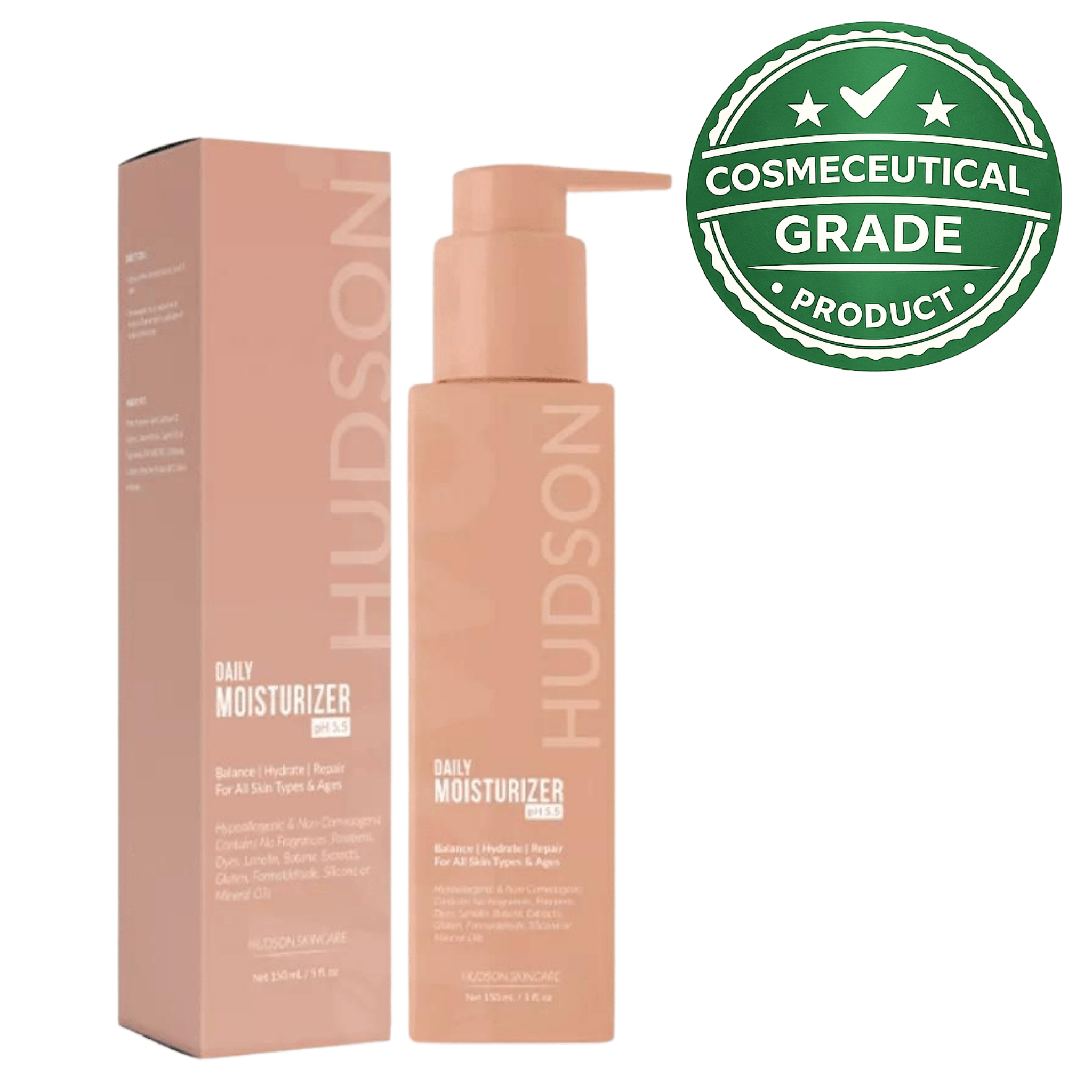 Hudson Daily Moisturizer pH 5.5 for all skin types