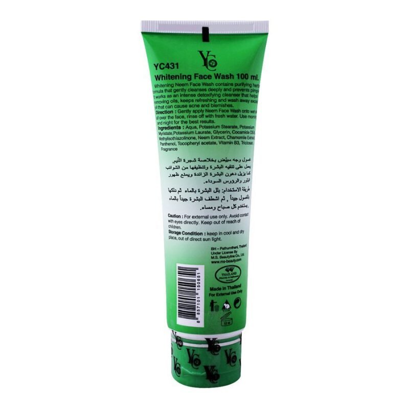 YC Whitening Neem Extract Face Wash 100ml