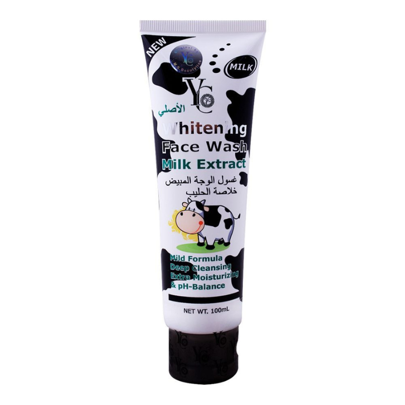 YC Whitening Face Wash Milk Extract 100ml