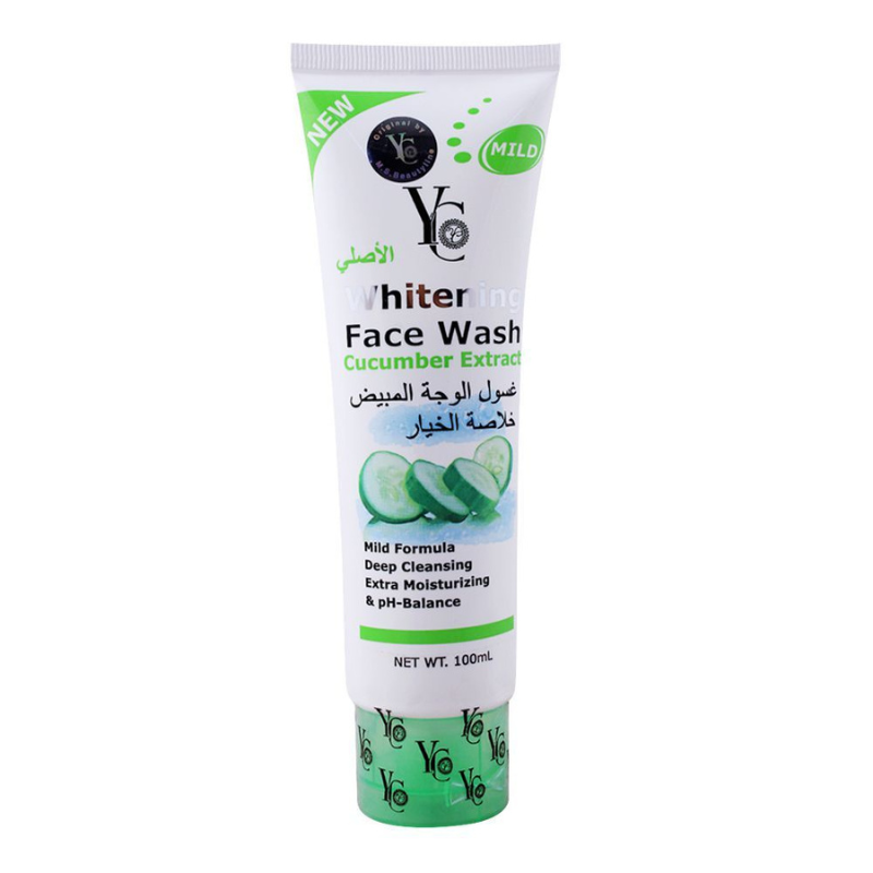 YC Face Wash Whitening Cucumber Extract 100ml