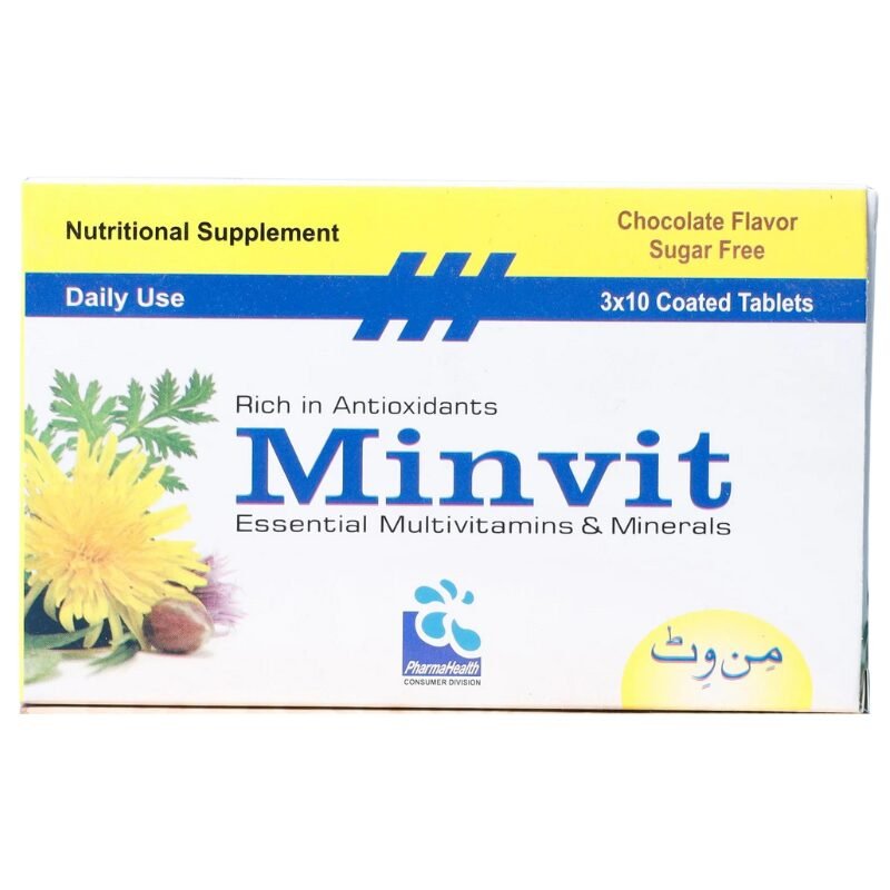 Minvit Essential Multivitamins & Minerals Tablets