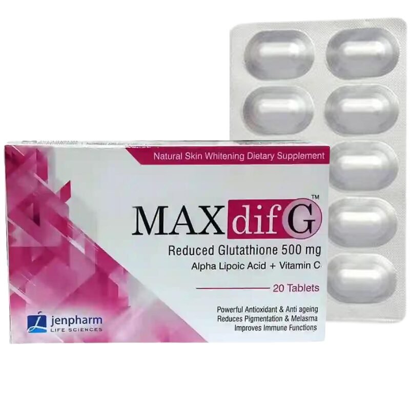 Maxdif G 20 Tablets 500mg