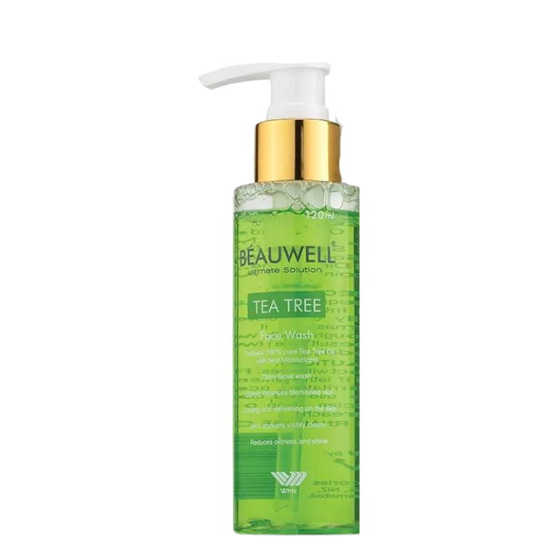 BEAUWELL TEA TREE FACE WASH 120ml