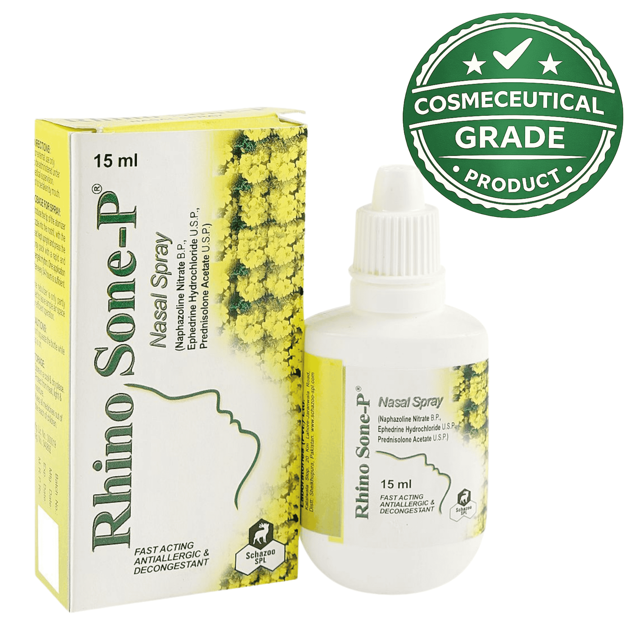 Rhino Sone-P Nasal Spray 15ml | Allergy & Nasal Congestion Relief ...