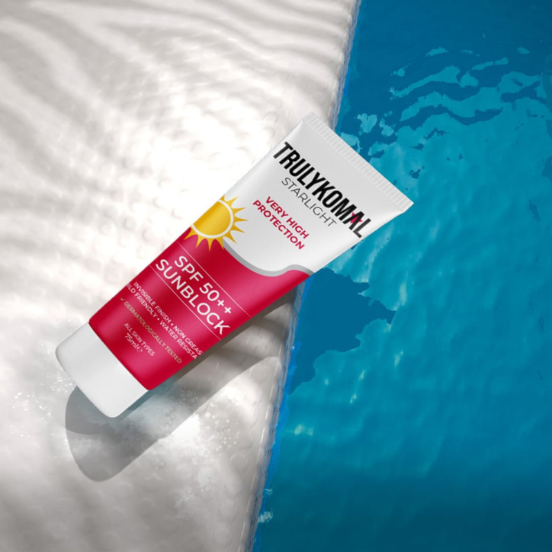 Truly Komal Sunblock Spf 50++ 75ml