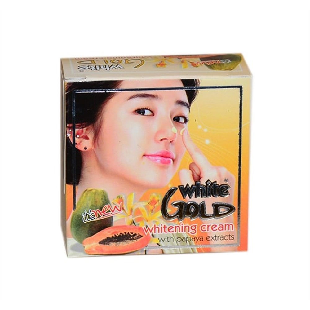 White Gold Whitening Cream With Papaya Extracts