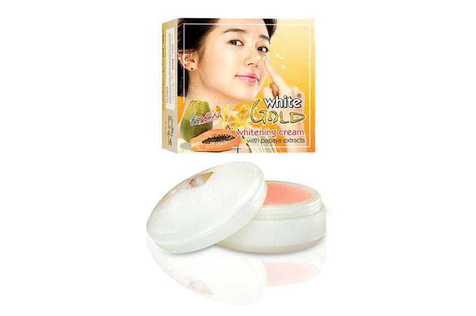 White Gold Whitening Cream With Papaya Extracts