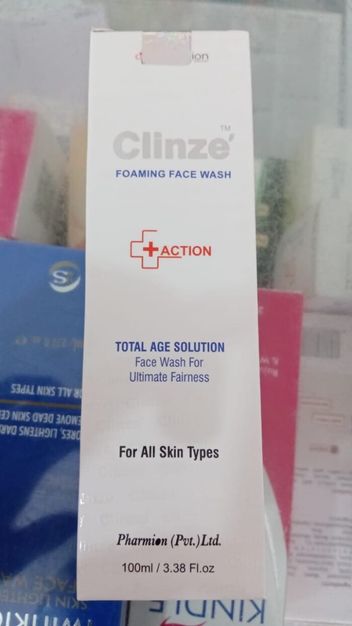 Clinze Foaming Face Wash 100gm - Image 1