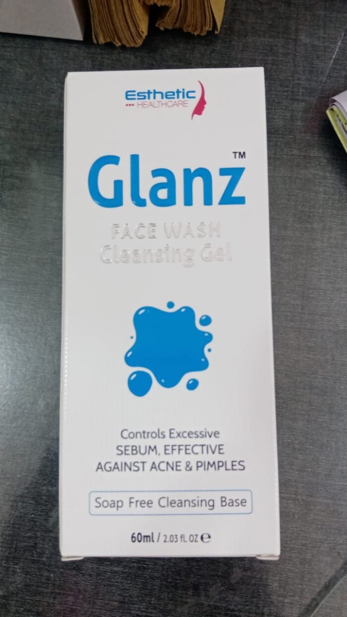 Glanz Face Wash Cleanzing Gel 60 ml - Image 1