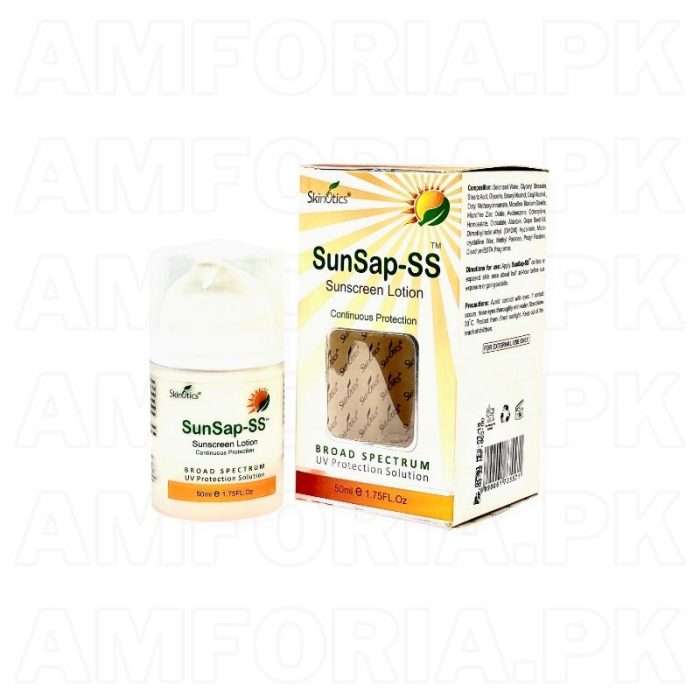 SunSap – SS Sunscreen Lotion 50ml amforia.pk-1