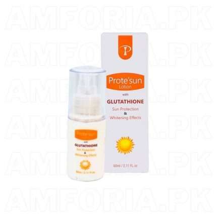 Prote sun lotion with Glutathione 60ml amforia.pk-1