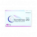 Acnetrace(Isotretinoin) – 20 Capsules