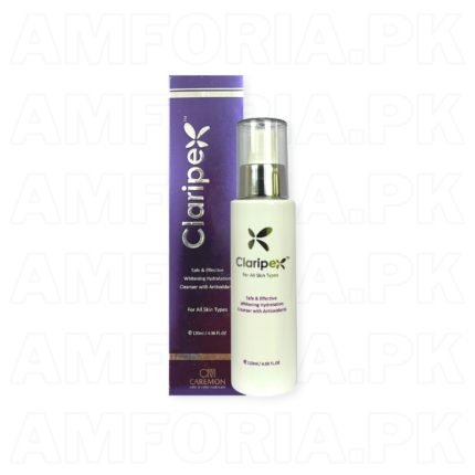 Claripex Whitening Cleanser 120ml-Amforia.pk (1)