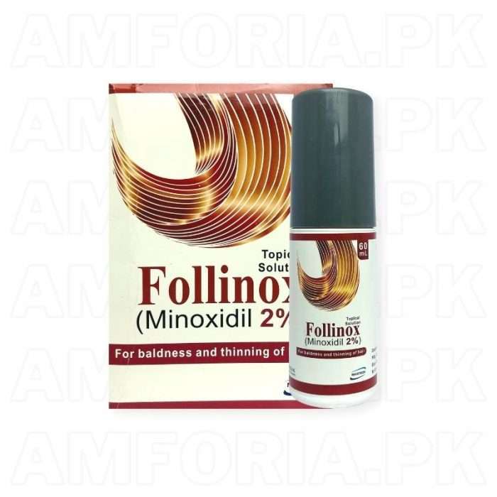 Follinox (Minoxidil 2%)-Amforia.pk