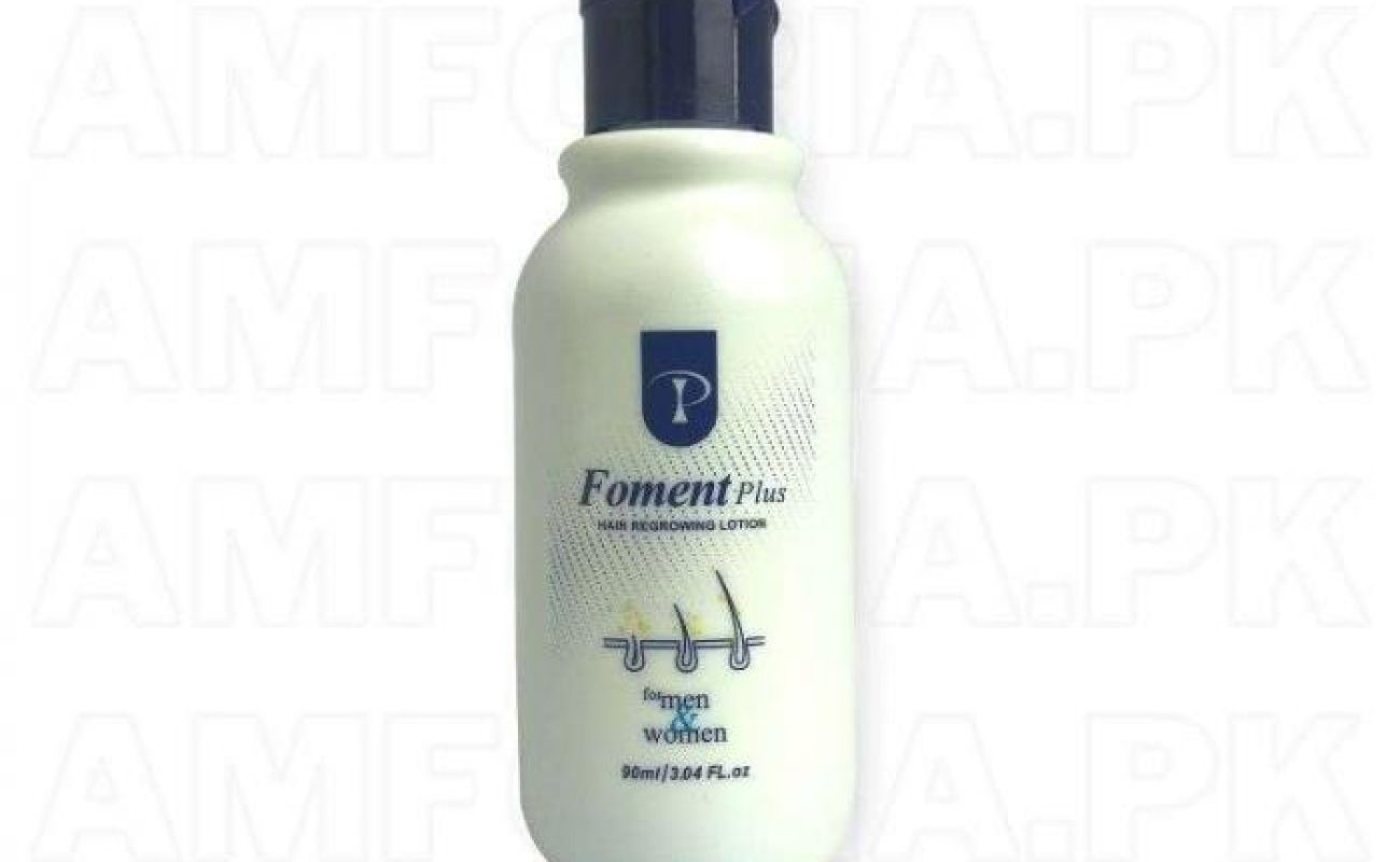 Foment Plus Hair Regrowing Lotion-Amforia.pk