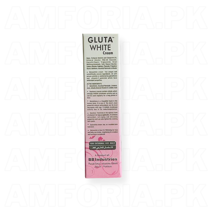 Gluta White Brightening Cream 20 gm-amforia.pk