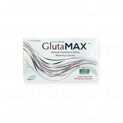 GlutaMax Whitening Capsules 500mg 30 Capsule-Amforia.pk (2)