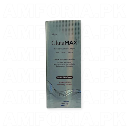 GlutaMax Whitening Cream 30gm-amforia.pk