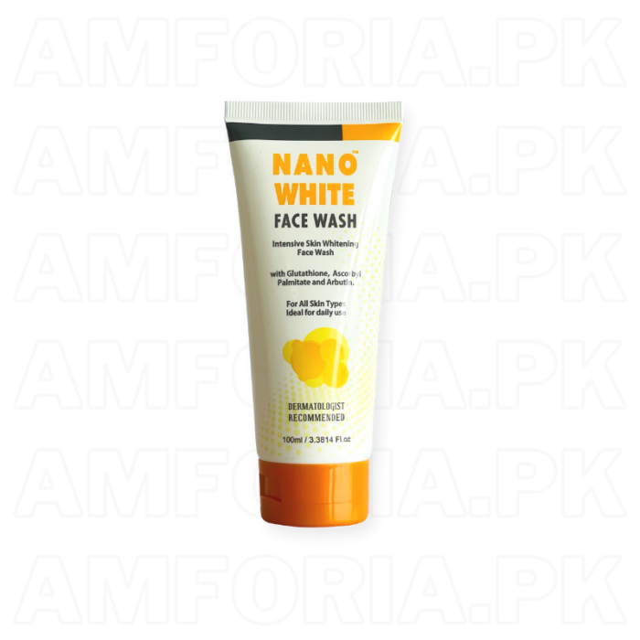 Nano White Face Wash 100ml-Amforia.pk (2)