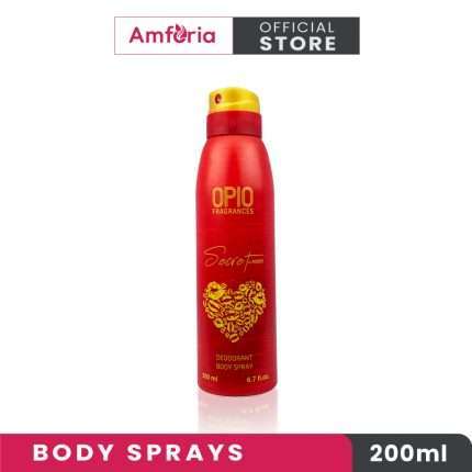 OPIO Secret By Kisses 200 ml Body Spray For Women