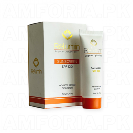 Relumin Sunscreen SPF 100 40g-Amforia.pk (2)