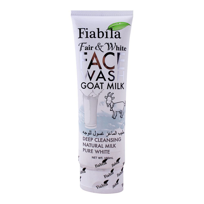 Fiabila Fair & White Goat Milk Face Wash, 100ml
