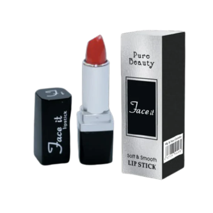 PURE BEAUTY SOFT & SMOOTH LIPSTICK FACE IT