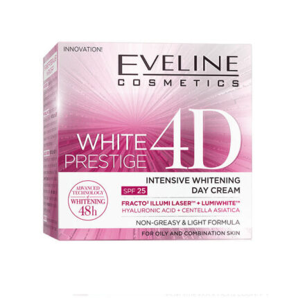 Eveline Cosmetics White Prestige 4D Whitening Day Cream SPF 25 50 ml