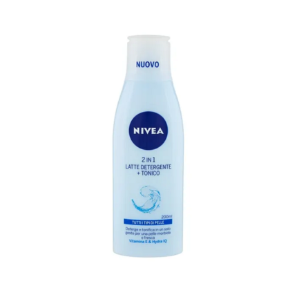 Nivea 2 In 1 Cleansing Milk & Tonic 200ml