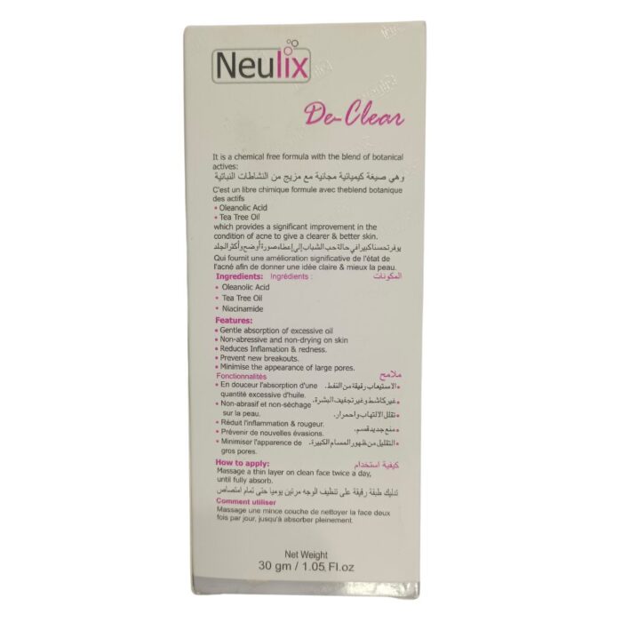 Neulix De-Clean Skin Cream